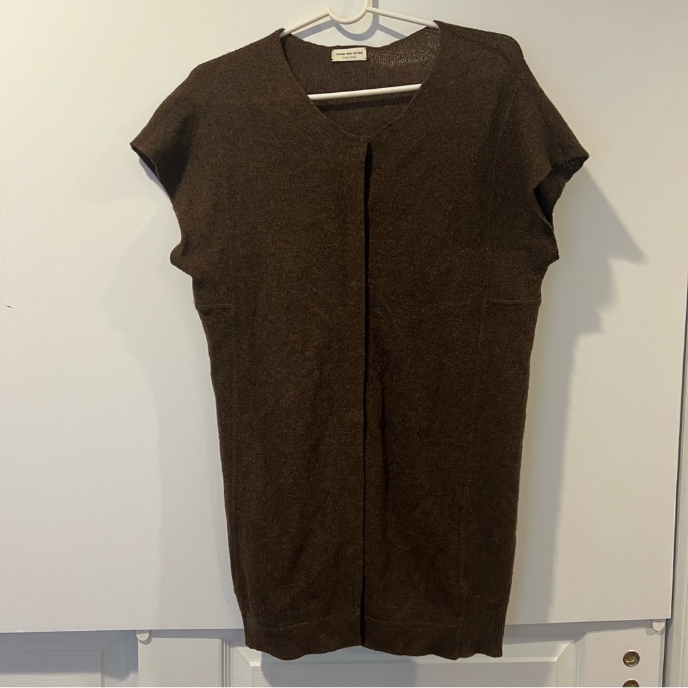Dries Van Noten button sweater shirt